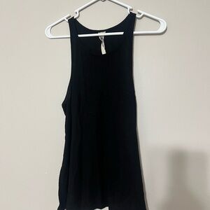 Free People Black Tank Top